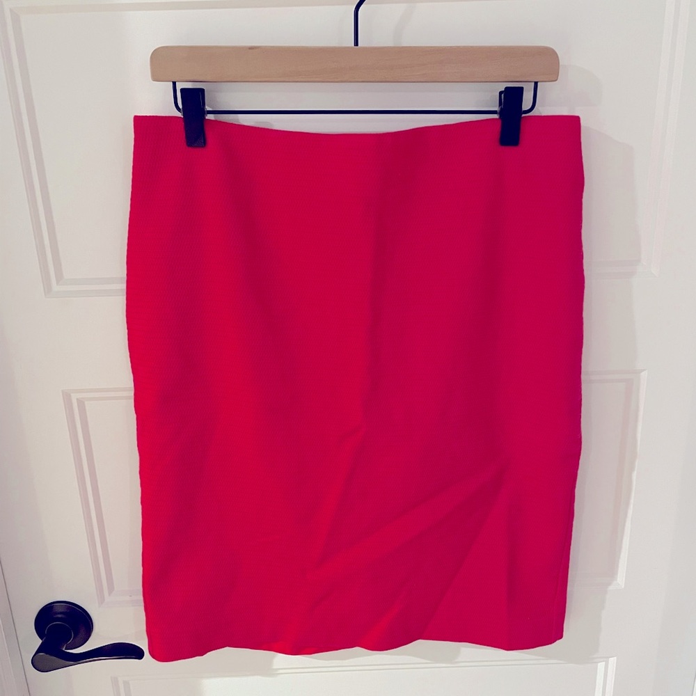 Hot Pink Pencil Skirt